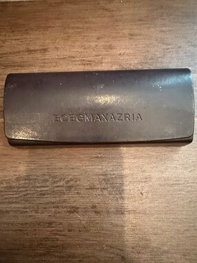 BCBGMaxAzria Black Leather Glasses Case